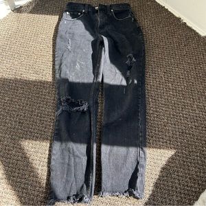 Abercrombie and fitch black jeans